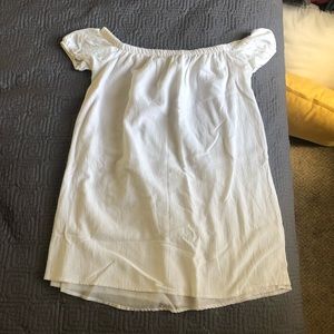 Off the shoulder dress